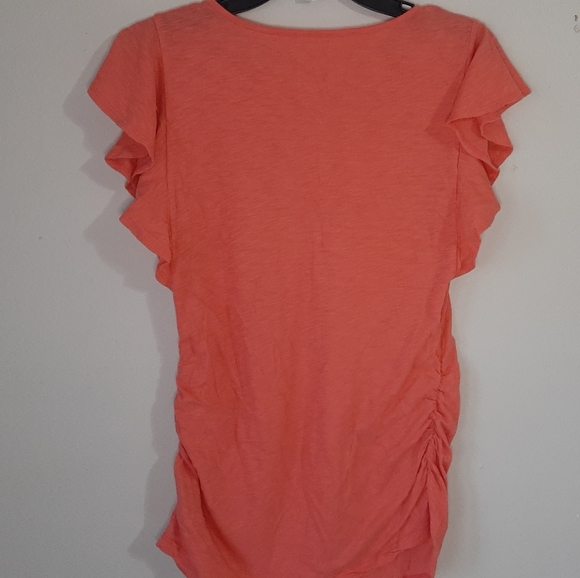 Motherhood maternity flutter sleeve top - Picture 2 of 3